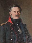 Christian Albrecht Jensen Anton Frederik Tscherning. Krigsminister France oil painting artist